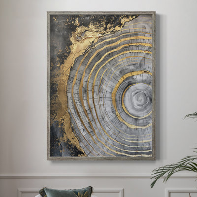 ABSTRACT Series CCXLI Framed Print - Solid Wood
