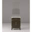 Meuble-lavabo en chêne brun l 24 po x P 18 po, comptoir en acrylique, miroir et robinet 18 comptoir, inclus-121112175