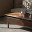 Table basse simple en bois massif