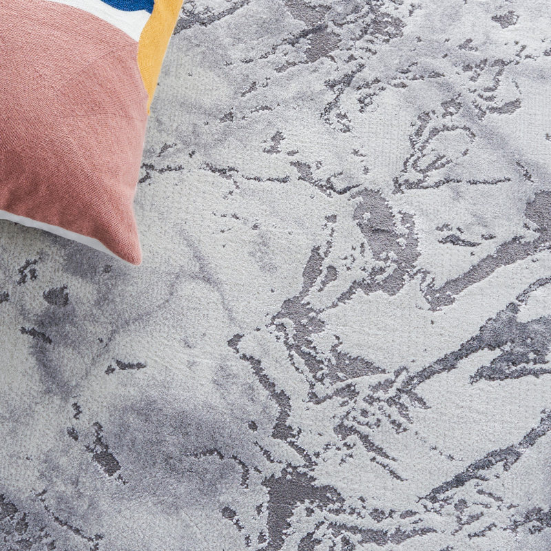 Hallie-May Performance Abstract Rug, Rectangle 2'7" x 5'
