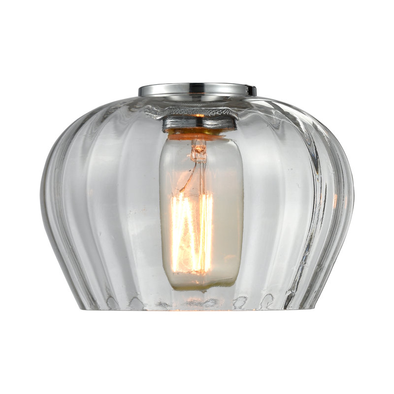 Abat-jour de luminaire suspendu en verre Patrina