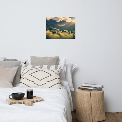 Sun Rays and Santa Maddalena - Wrapped Canvas Photograph -  Millwood Pines, C9E4FD9AE91C4EC79824FABB8CF0C56D