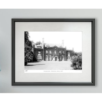 Wilmslow, Pownall Hall 1897 - Single Picture Frame Print