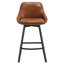 Janayshia 65cm Swivel Bar Stool-1865890691