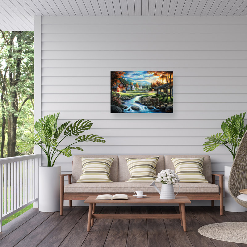 Mandrin bolognaise noir Country Living, H 16 po x l 24 po