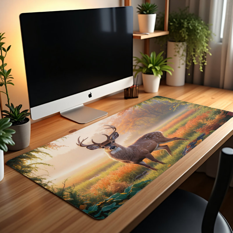 Polyester Desk Pad, 23.6x13.8