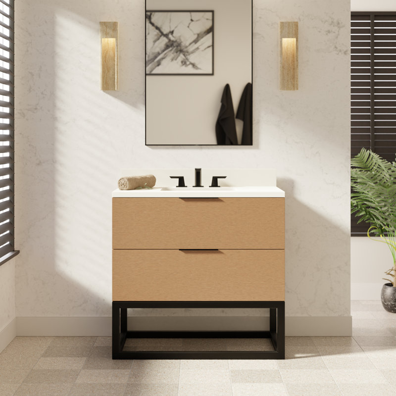 Chibuzor 36'' Single Bathroom Vanity Set