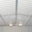Celentano Galvanised Steel Garden Shed-475208836
