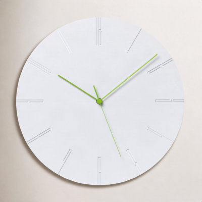 Lemnos Carved II Wall Clock