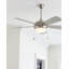 Ventilateur de plafond standard à 5 pales de 52 po avec chaînette et ensemble d'éclairage inclus Stembridge-1033921719-1041643882