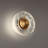 Cymbal Aluminum LED Flush Mounted Sconce-86681437