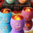 Diwali Gifts 6 PCS Happy Diwali Decorations For Home, Colorful Glass Tealight Votive Candle Holder For Party, Table Centerpiece Deco