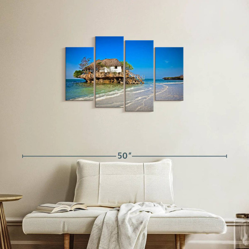 Overwater Beach Hut, H 22 po x l 36 po