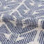 Up And Down Geometric Area Rug in Blue/White-48851608
