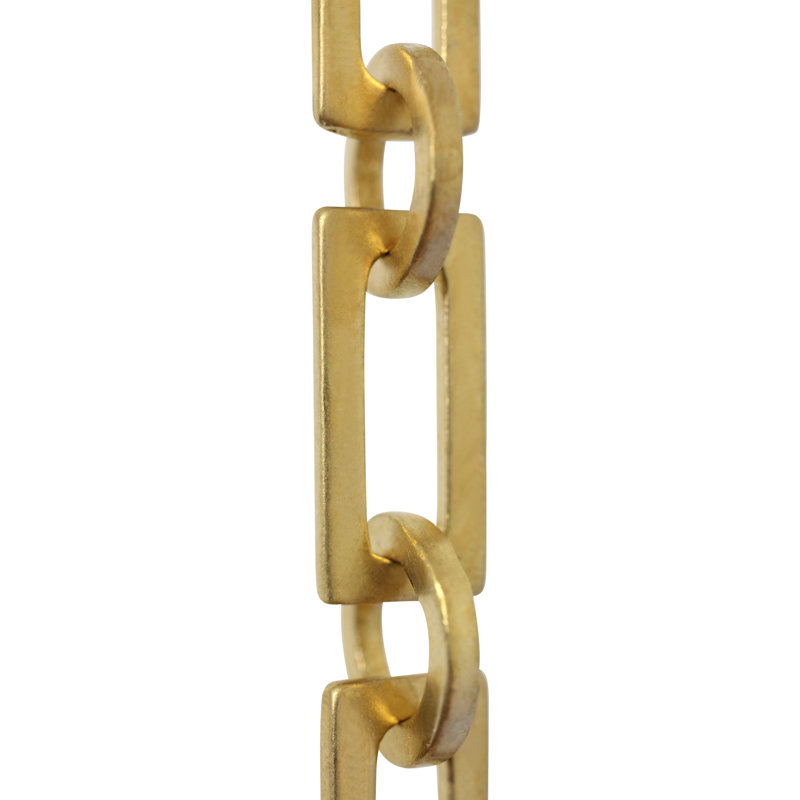 Rectangle chaînette soudée, Trempée à l'acide