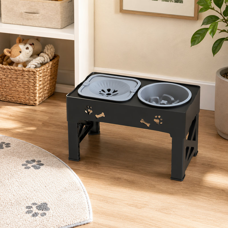 Elevated Pet Feeder Double Bowl