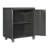 Heavy-Duty Rolling Tool Cabinet with Locking Doors, Mobile Garage Storage with Adjustable Shelf & Wheels-641714348