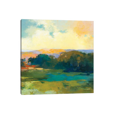 Daybreak Valley III by Julia Purinton - Wrapped Canvas Painting