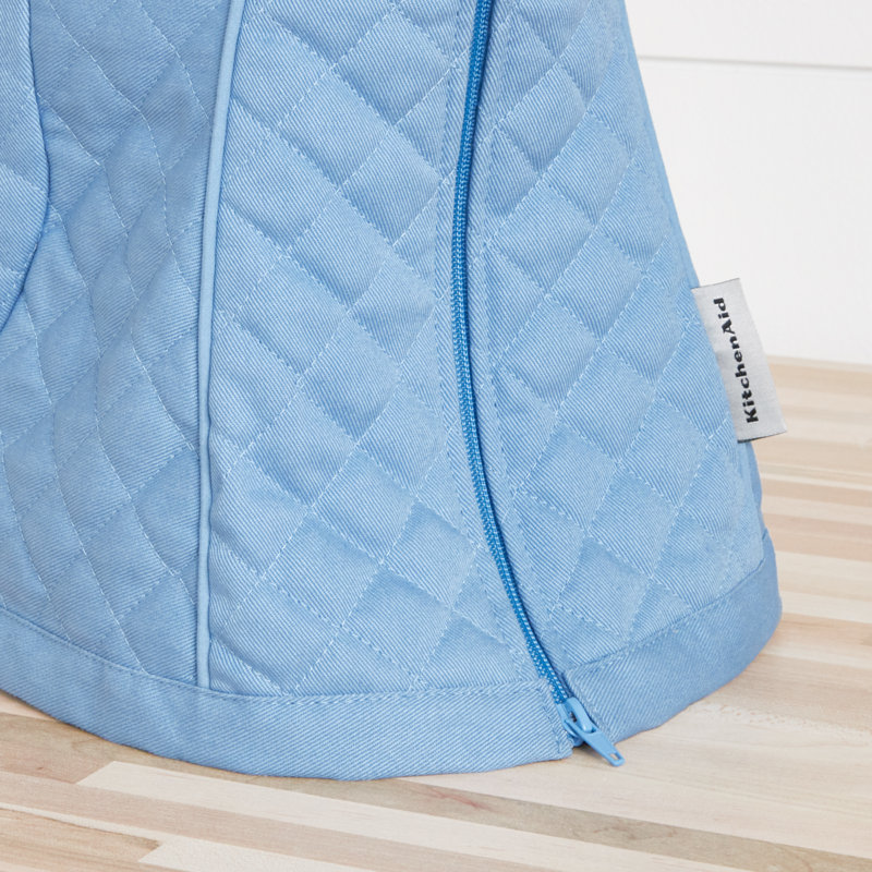 KitchenAid® Quilted Fitted Mixer Cover, Blue Velvet
