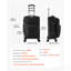 Bagage extensible de 20 pouces avec roulettes pivotantes, léger et durable pour un voyage facile