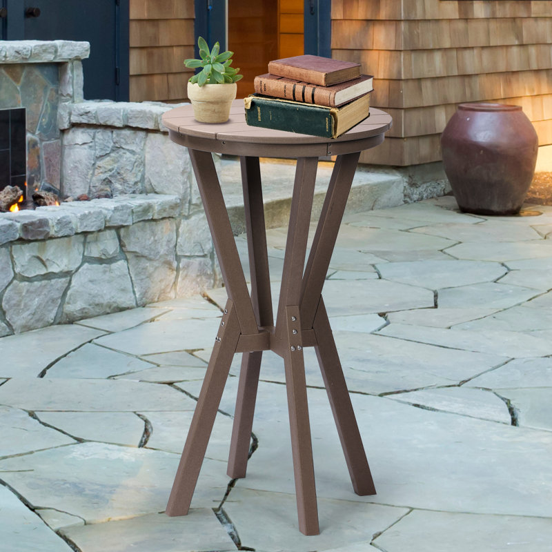 Table de bar Joyful, Brun