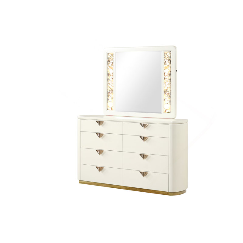 Commode 8 tiroirs La Pierre Modern Style
