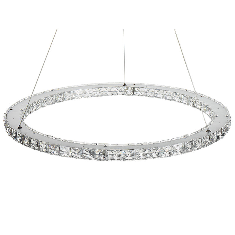 Ranshaw - Light Silver LED Shaded Pendant