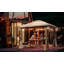 10 pi. L 12 pi. D Pavillon de jardin en métal