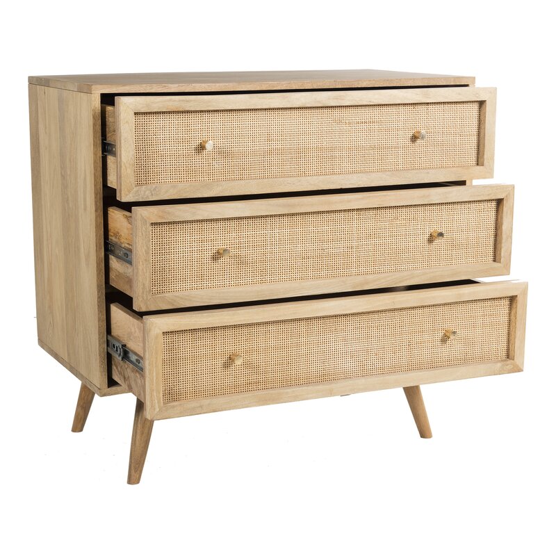 Nico 3 - Drawer Dresser & Reviews | AllModern