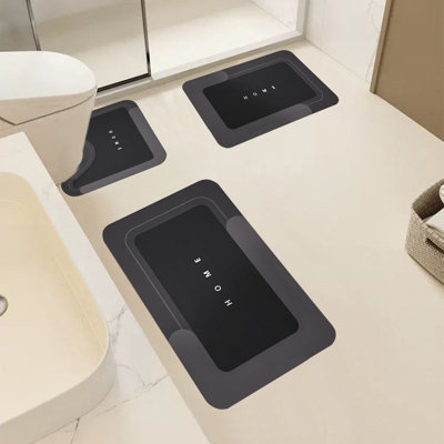 Ensemble de tapis de salle de bain 3 pièces