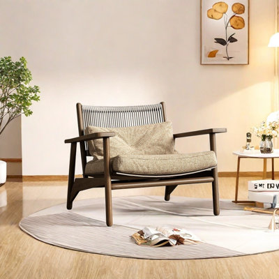 Ash Wood Woven Craft Chair