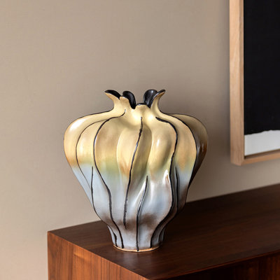 Vases de table en céramique/porcelaine couleur trompette