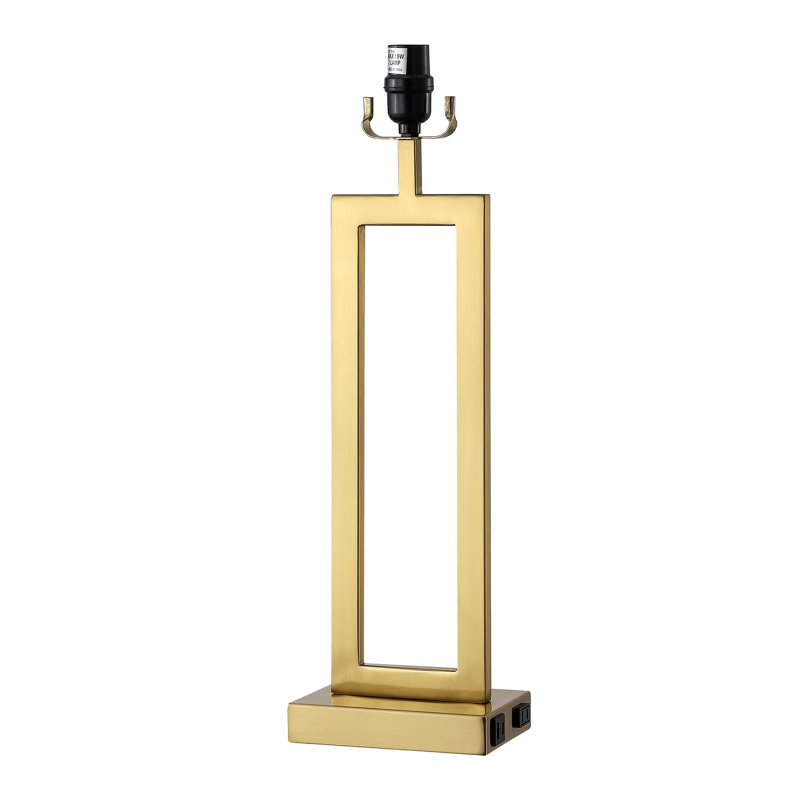 Base de lampe de table simple 28,5 po, Interrupteur tactile