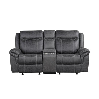 Causeuse en microfibre Zubaida