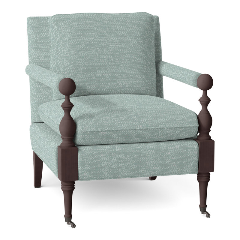 Leslie Armchair, Montego Bay, Perigold Arigato Patina