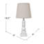 Lampe de table en résine 19 po Whittier-947123180-947123179