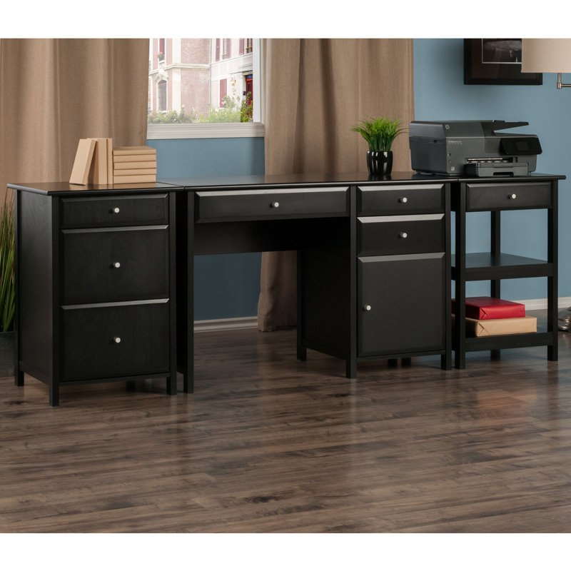 Cailen Writing Desk, Black