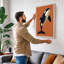 Leaping Orca Modern - Wrapped Canvas-1140839821-1140839926