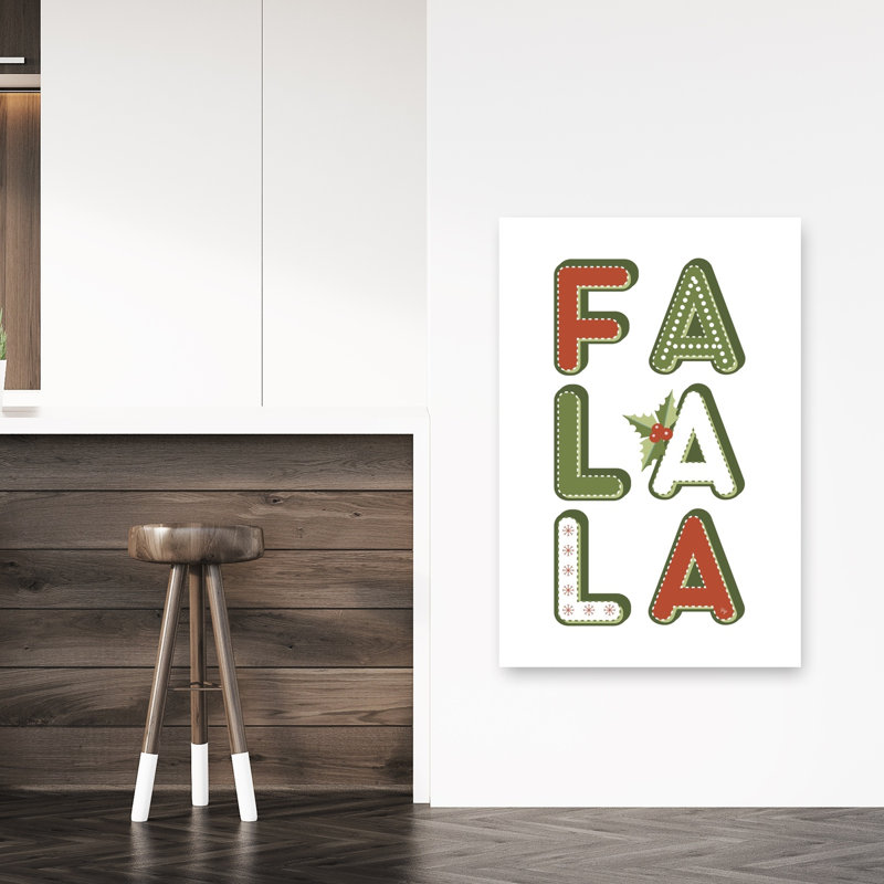 Affiche murale d'hiver d'hiver Falala Christmas Cheer, H 48 po x l 32 po