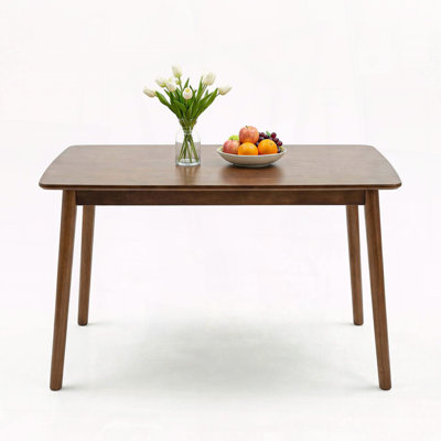 47-Inch Solid Wood Rectangular Dining Table