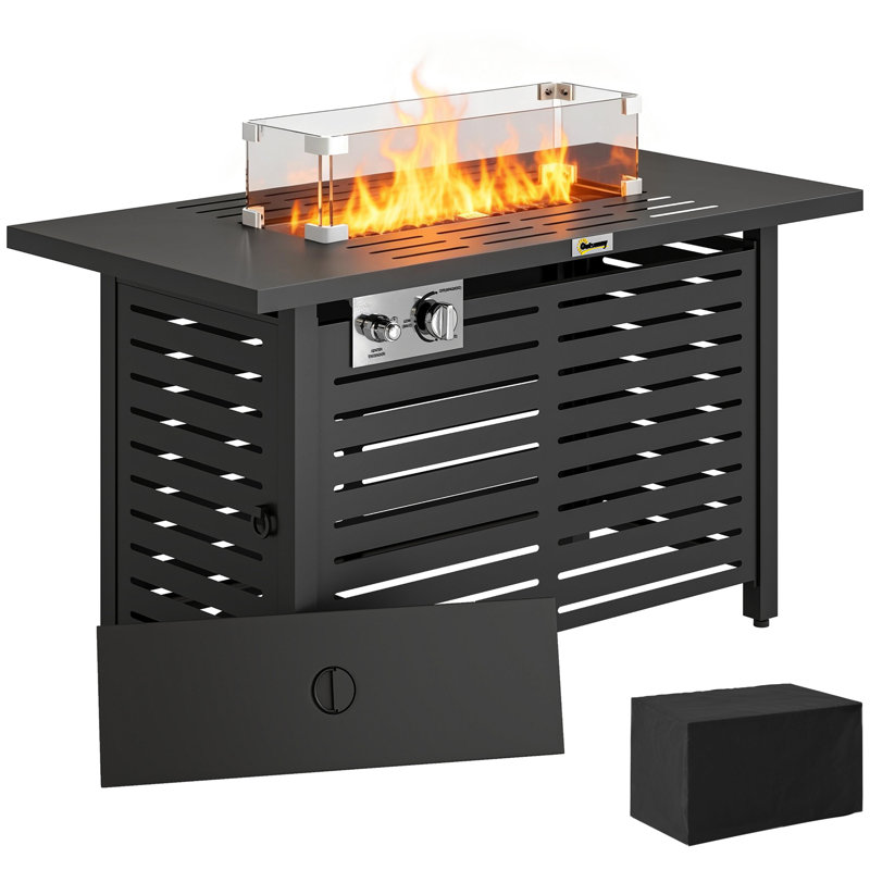 Rectangle Smokeless Fire Pit Stand
