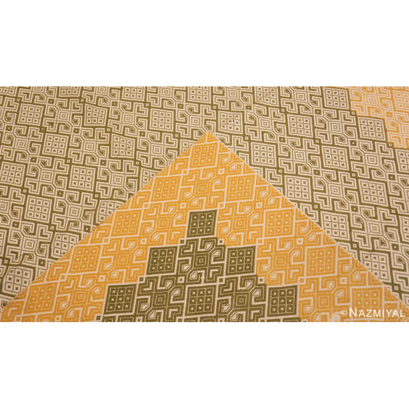 Scandinavian One-of-a-Kind Rectangle 4'2" X 5'8" Area Rug