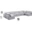 Grand canapé modulaire rembourré 7 pièces Itala-94482577