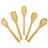Bamboo Cooking Kitchen Utensil 6 Piece Set