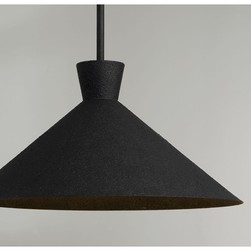 Luminaire suspendu conique à 1 lumière Lamborn