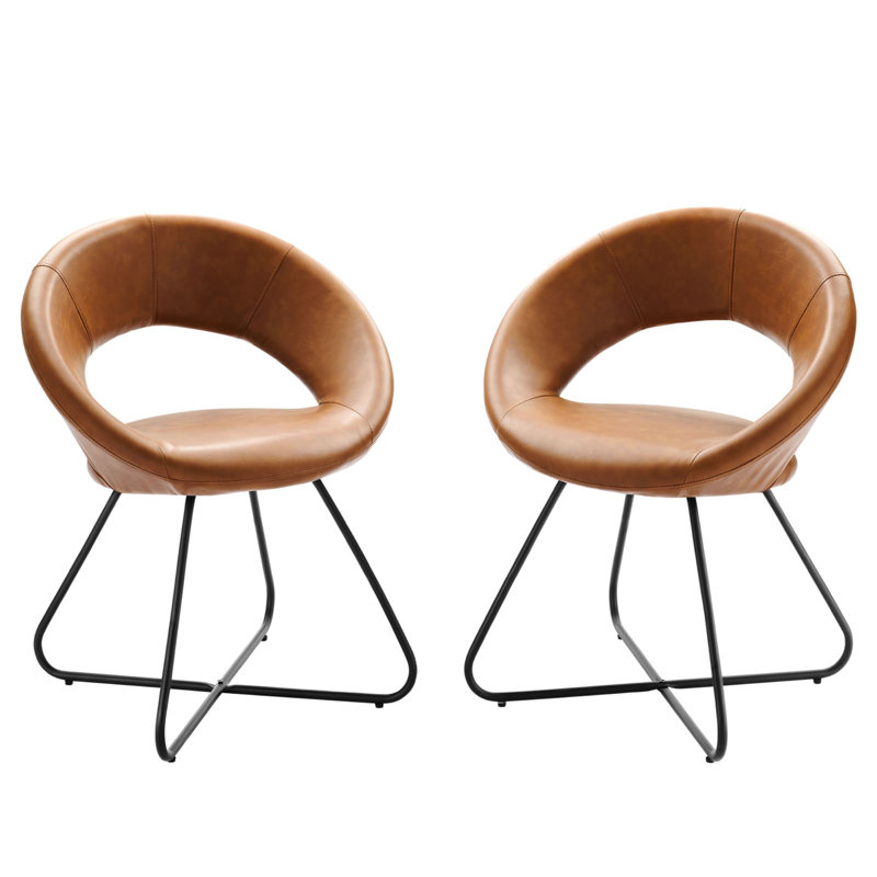 Ensemble de 2 chaises de salle à manger Nouvelle Vegan par Modway