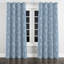 Rideaux Coastal pour chambre à coucher - Rideau à œillets à motif de plage de corail abstrait - 1 panneau-239546810-239546809