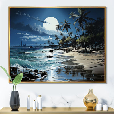 Dominicain au clair de lune I, reproduction d'art sur toile