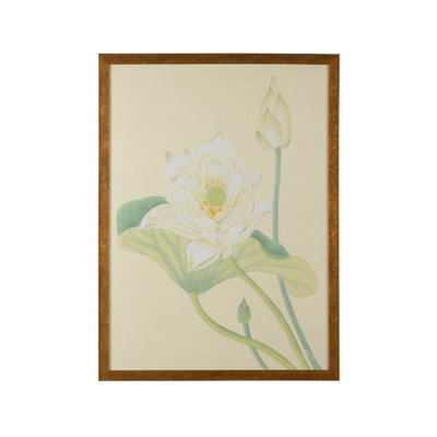 Lotus Panel Print