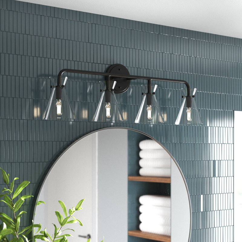 Chew Magna 4 - Light Dimmable Vanity Light, Black